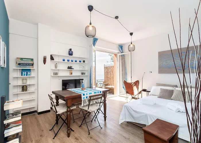 Pet-friendly Vista Mare Lägenhet Recco